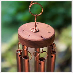 anniversary wind chime by Coast Chimes, detail picture