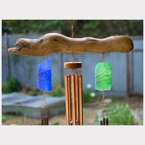 detail, triple wind chime