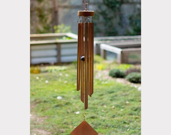 Genuine Copper Wind Chime: Soothing Sound for All Seasons - Free Engraving