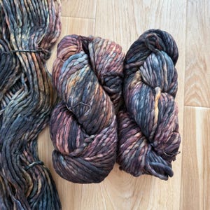 Malabrigo Rasta Woodland Super Bulky Merino Yarn - Lana merino de color neutro imagen 1