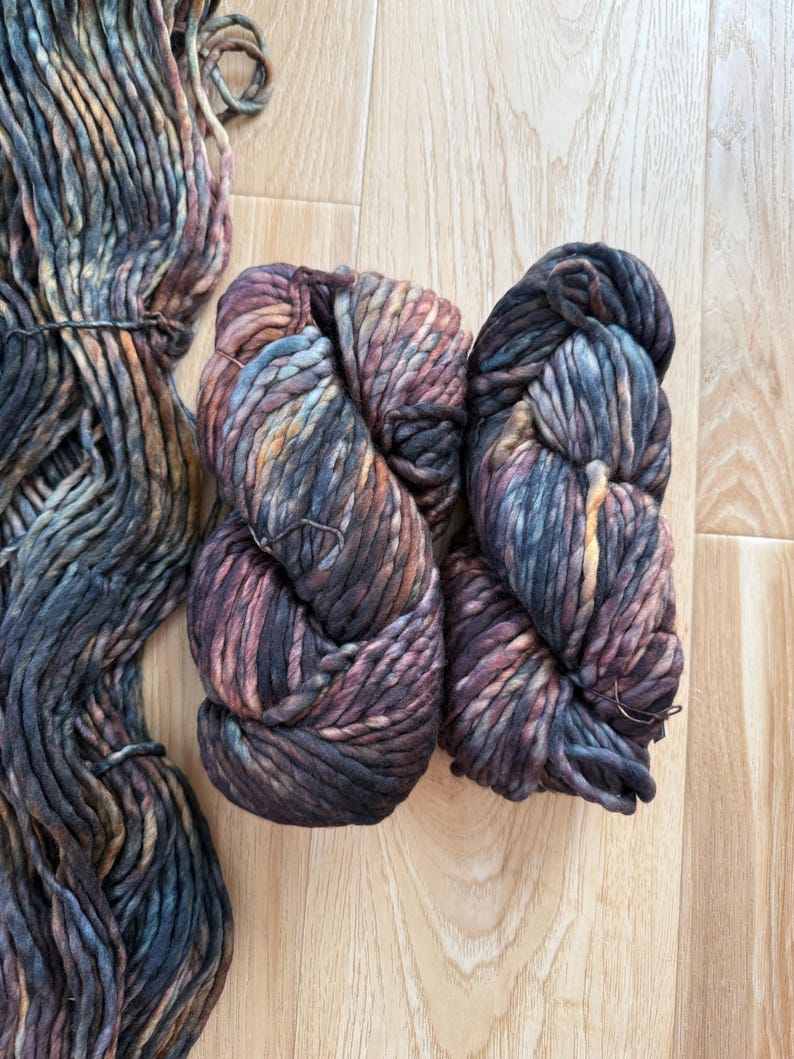Malabrigo Rasta Woodland Super Bulky Merino Yarn - Lana merino de color neutro imagen 1