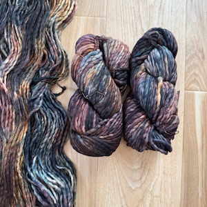 Malabrigo Rasta Woodland Super Bulky Merino Yarn - Lana merino de color neutro imagen 4