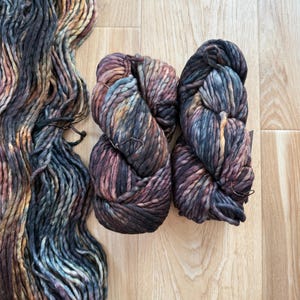 Malabrigo Rasta Woodland Super Bulky Merino Yarn - Lana merino de color neutro imagen 3