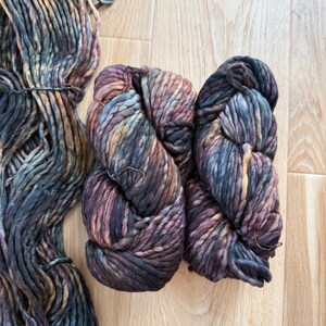 Malabrigo Rasta Woodland Super Bulky Merino Yarn - Lana merino de color neutro imagen 2