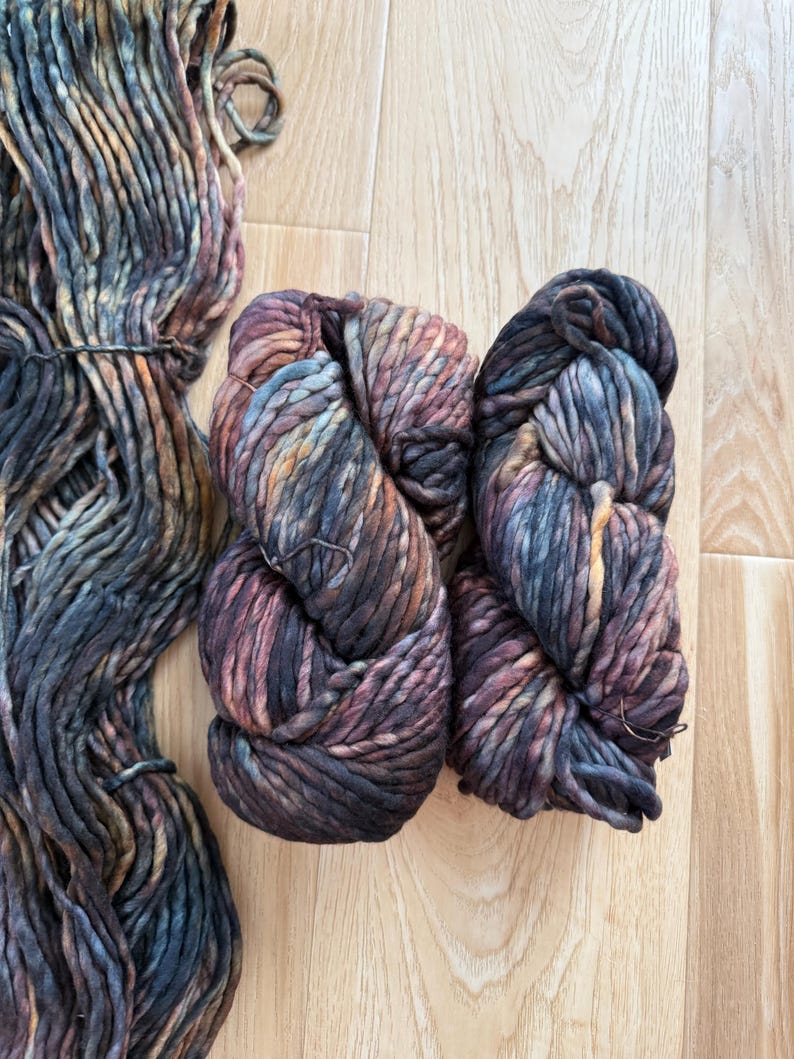 Malabrigo Rasta Woodland Super Bulky Merino Yarn - Lana merino de color neutro imagen 2