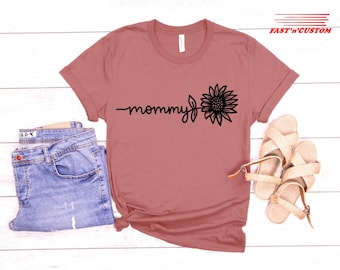 Mommy T-Shirt, Mommy Shirt, Mom Life Shirt, Cute Mom Shirt, Mothers Day Gift, Mama Shirt, Mom Shirt, Sentimental Gift Idea, Gift for Mother