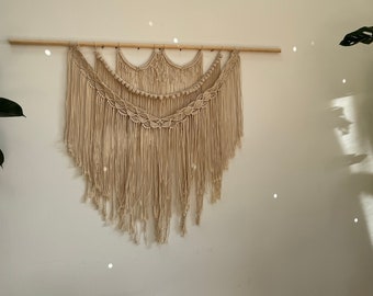 Large macrame wall hanging