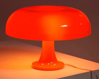 Lampe de table champignon LED, éclairage minimaliste moderne pour chambre à coucher, salon, décoration d'hôtel, lampe design, éclairage lampe vintage, lit de chevet