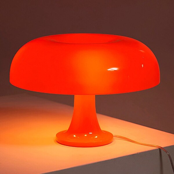 Mushroom Table Lamp LED, Modern Minimalist Lighting for Bedroom, Living Room, Hotel Décor, Designer Lamp, Lighting Vintage Lamp, Night Bed