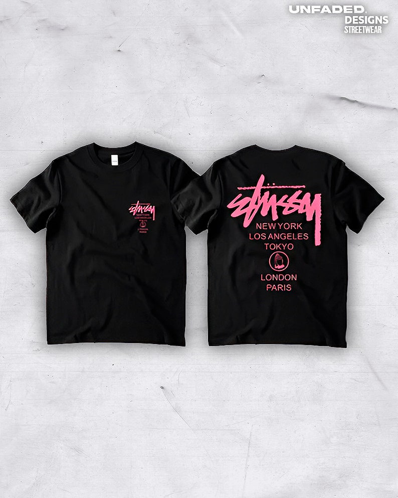 Stussy Bedrucktes Streetwear-T-Shirt, Billard-Inspirationsshirt Ball 8 Pool-Shirt, Y2K-T-Shirt-T-Shirt, trendiges Shirt, individuelles Sweatshirt und Hoodie Bild 2