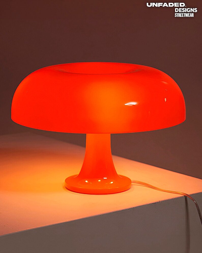 Modern Minimalist Italy Designer Led Mushroom Table Lamp Hotel Bedroom Bedside Living Room Decoration Lighting Italian style