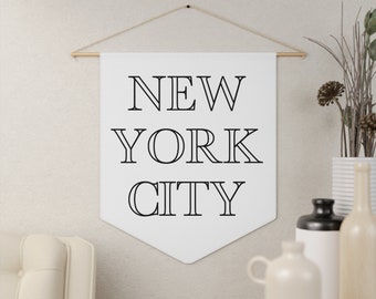 New York City Flag Pennant Banner Store Decoration New Yorker Banner New York Home Decor Store NYC Banner Room Wall Decor