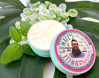 Uncle Gumbee's Good Guck Beard + Tattoo Butter, arbre à thé à la menthe poivrée