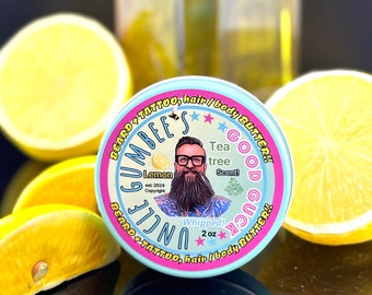 Uncle Gumbee's Good Guck Beard + Tattoo Butter Arbre à thé citronné