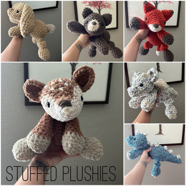 Ready to Ship - Knotted Plushies