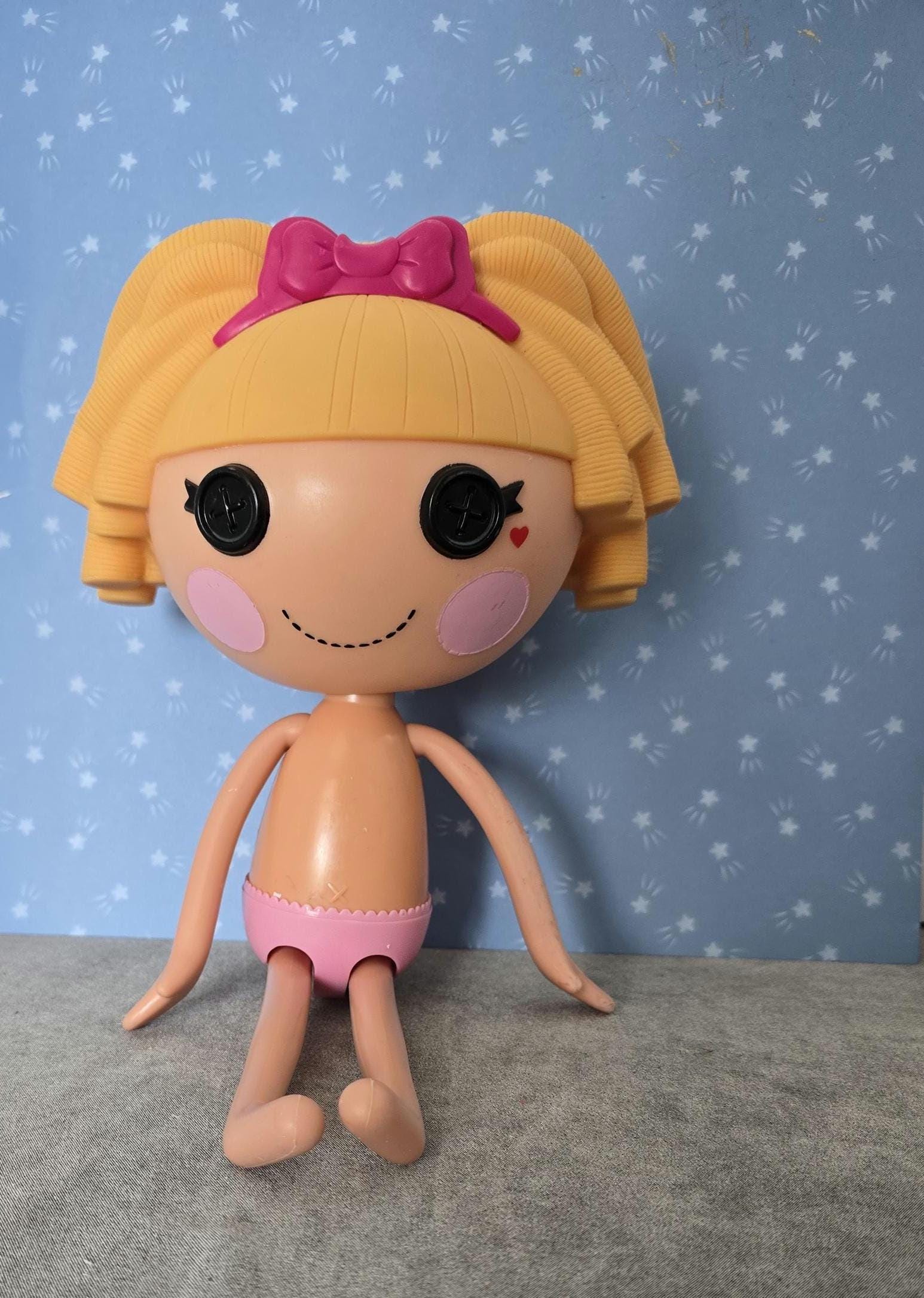 Lalaloopsy 12 polegadas original com pequeno coração na bochecha