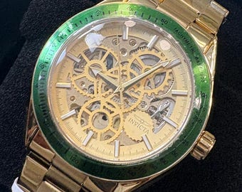 Reloj automático Invicta Objet D Art Excelsior para hombre con esfera esqueletizada - 43 mm (PF22523)