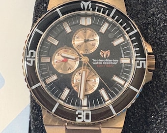 Reloj de cuarzo TechnoMarine La Pelagia de 43 mm para hombre, modelo TM-225101