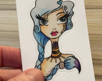 The Tattooed Artist~ die cut STICKER