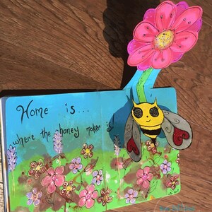 For the LOVE of Honey E-course pop-up mixed media art journal class image 4