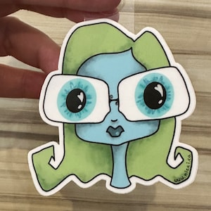 Ghost Velma ~ Vinyl STICKER