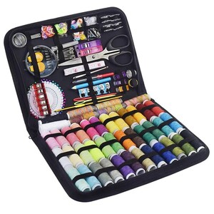 Portable Sewing Kit in Travel Bag, 68-230Pcs