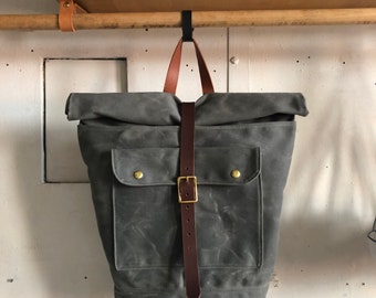 expedition waxed rucksack