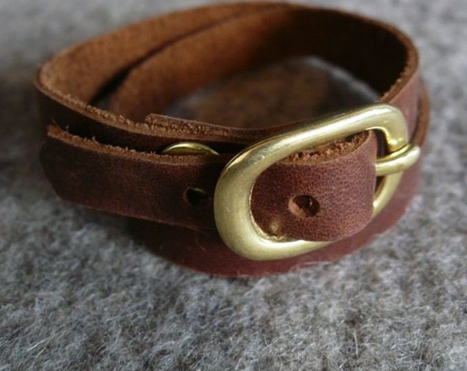 Leather cuffs etsy Clearance