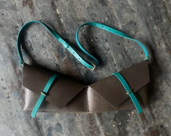 special edition taupe and emerald holster bag