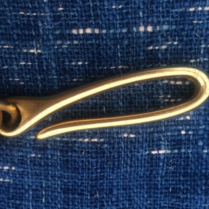 Japanese style fish hook keychain image 2