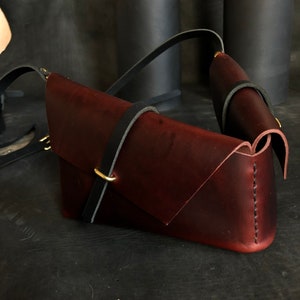 holster bag in oxblood image 1