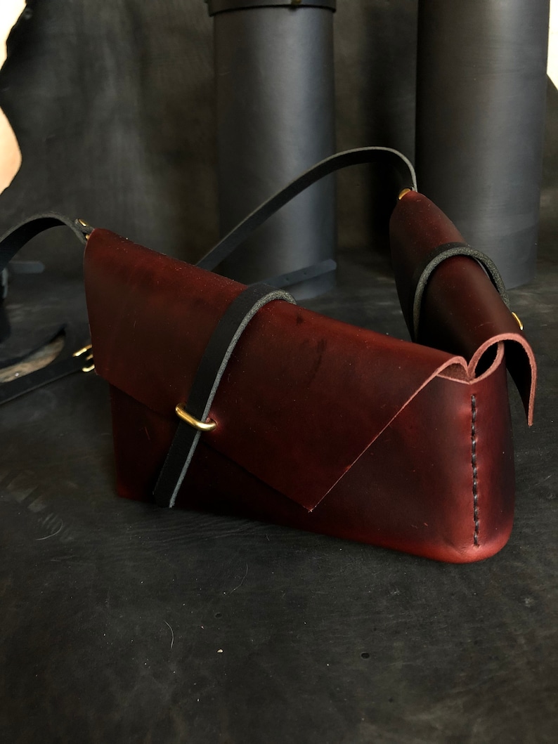 holster bag in oxblood image 1