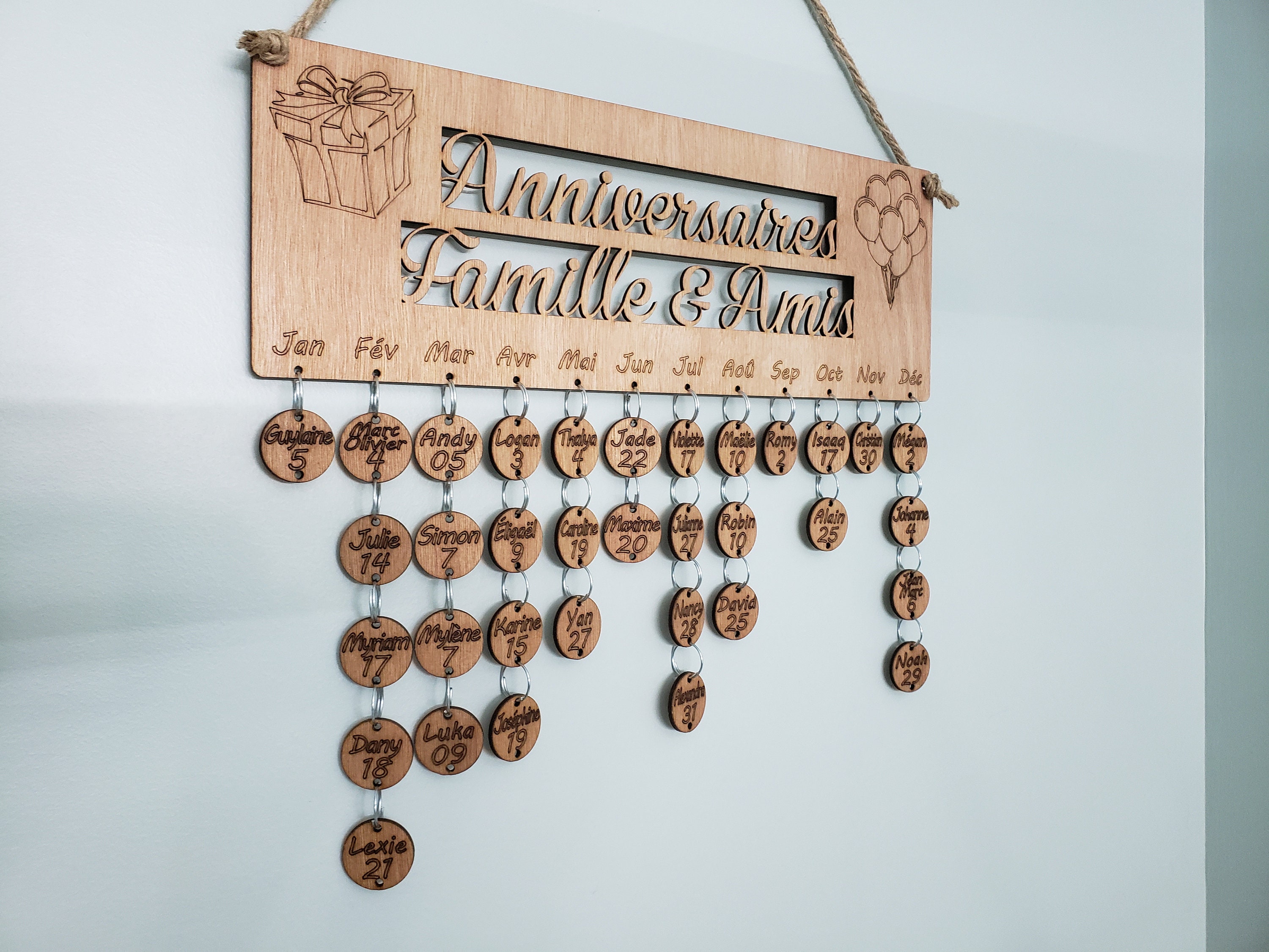 Family Birthday Calendar SVG File 3 Models Hearts Balloons Gifts family-birthday-calendar-svg-file-3-models-hearts-balloons-gifts