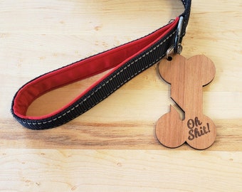 Dog Poo Bag Holder SVG File - Convenient Leash Attachment Design - Must-Have Accessory for Dog Owners