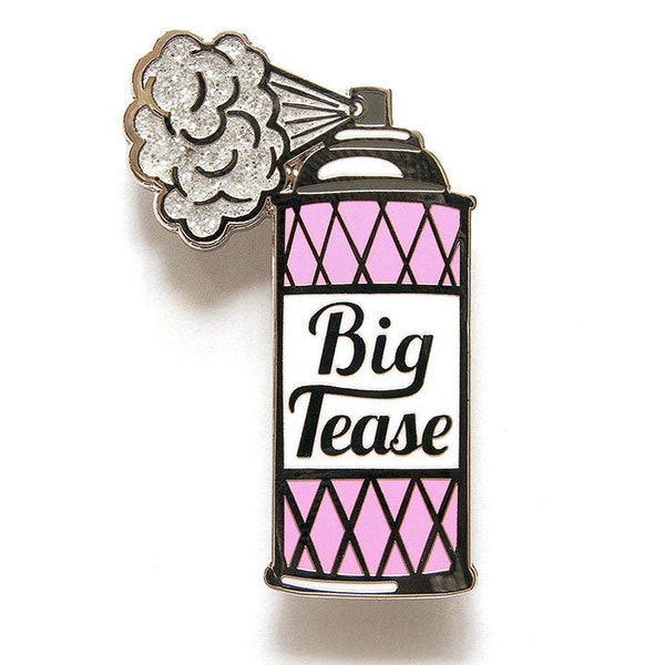 Big Tease Cloisonné enamel lapel pin