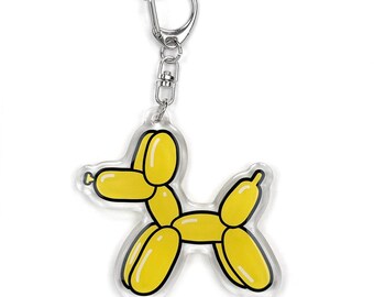 Balloon Dog Keychain