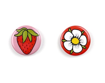 Strawberry Magnet Set