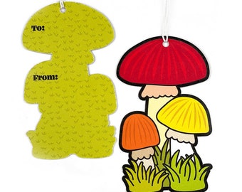 Pilz Geschenkanhänger