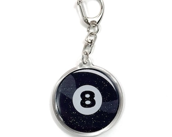 8 Ball Keychain