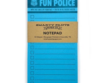 Fun Police Notepad
