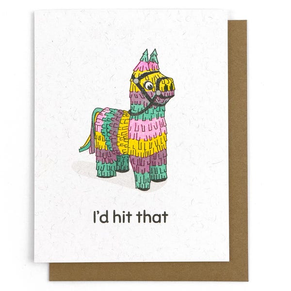 Piñata Risograph Card