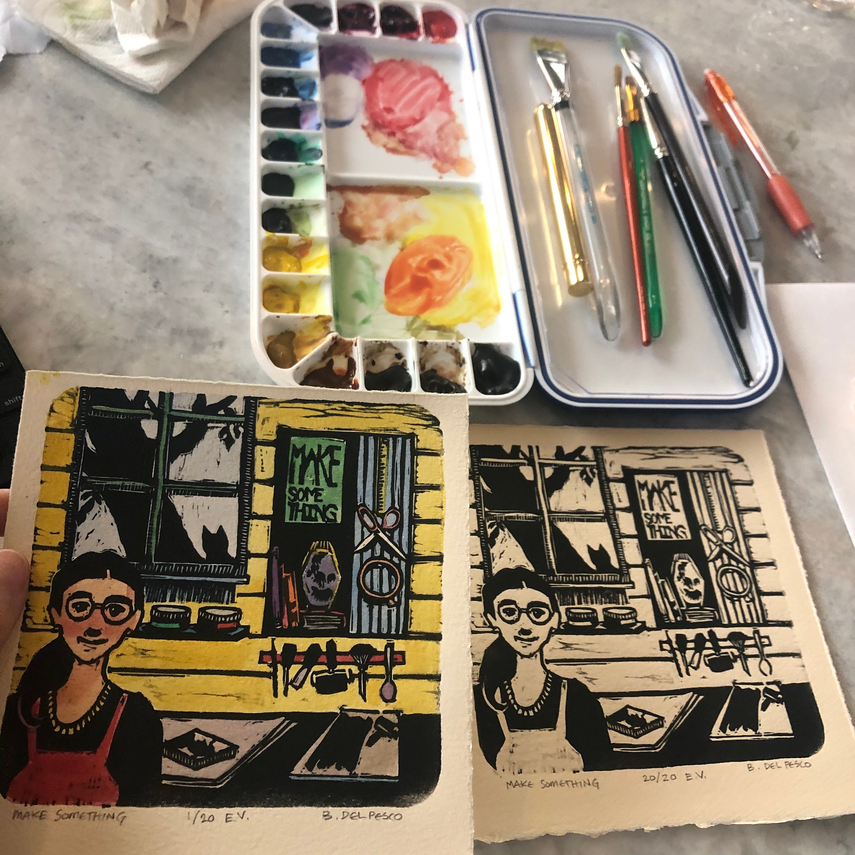 Can You Use Watercolors on Moleskine Notebooks? - Belinda Del Pesco