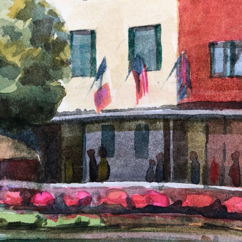 Les Terrasses L'isle Sur La Sorgue Cafe in Provence - Etsy
