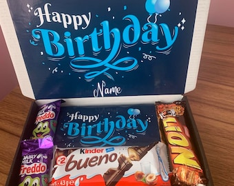 Caja de bombones personalizada con cualquier mensaje