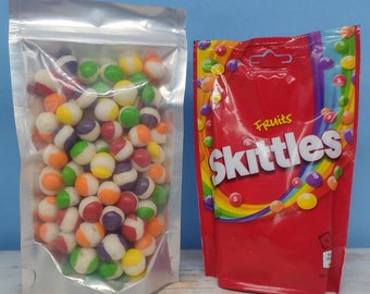 Freeze dried sweets candy bag skittles