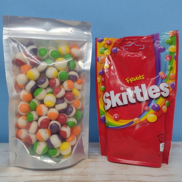 Freeze dried sweets candy bag skittles