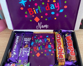 Personalised chocolate box with any message