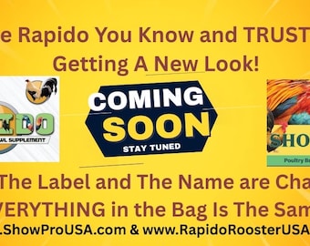 Show Pro Poultry Breeder Supplement formally Rapido