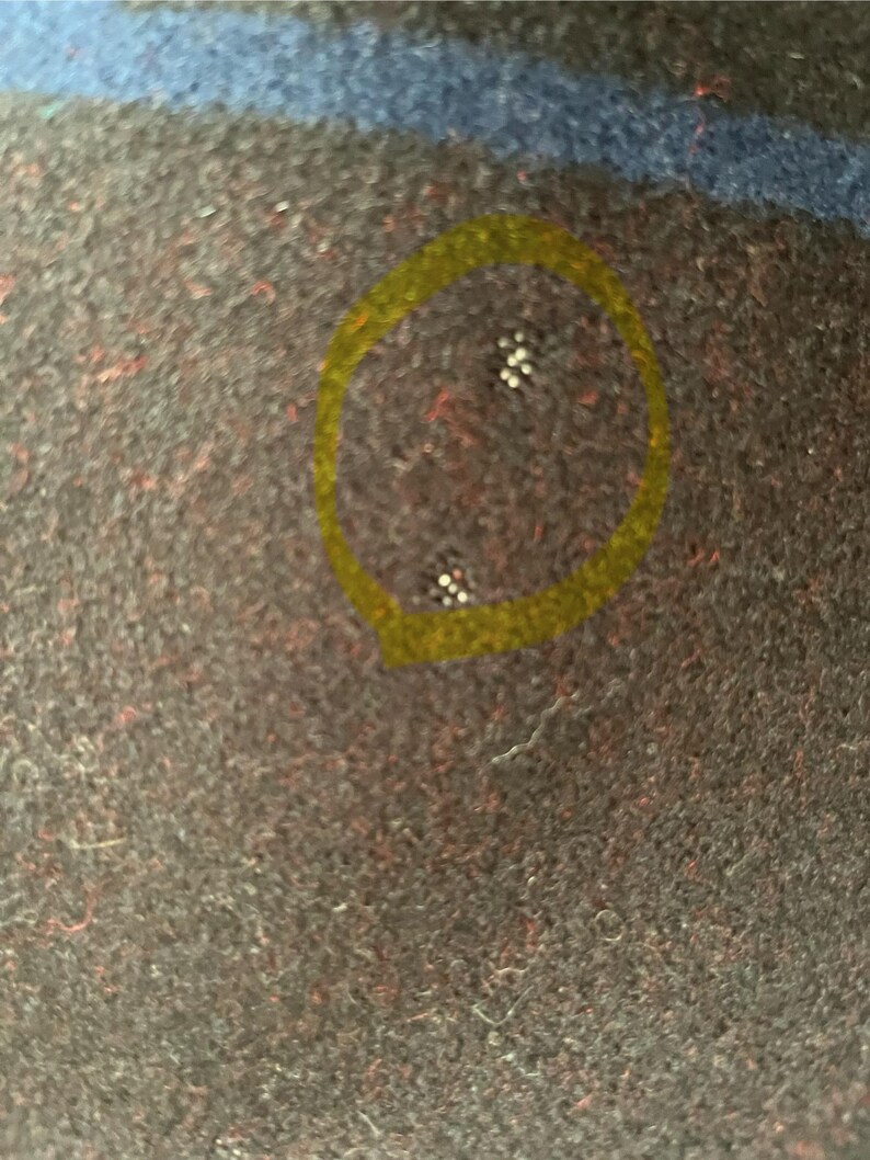 Chaleco vintage de lana Pendleton estilo manta para mujer, talla grande, estilo azteca, fabricado en EE. UU. imagen 8