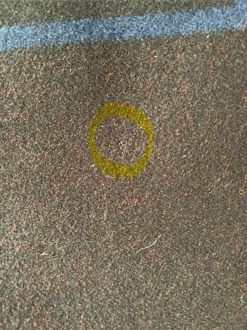 Chaleco vintage de lana Pendleton estilo manta para mujer, talla grande, estilo azteca, fabricado en EE. UU. imagen 9